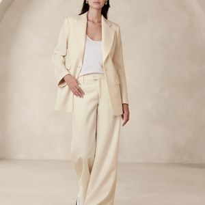 Banana Republic Lido Wide Leg Wool Pants